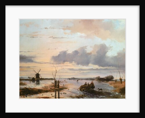 Late Winter in Holland by Nicholas Jan Roosenboom
