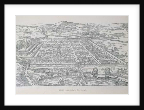 View of Cusco by Italian School