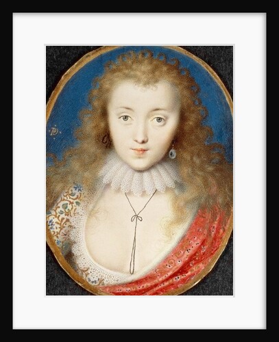 Portrait of a girl, probably Venetia Stanley later Lady Digby by Peter Oliver