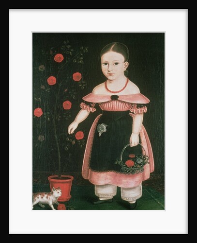 Little Girl in Lavender, c.1840 by John Bradley
