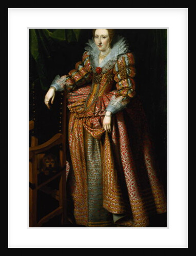 Portrait of a Lady said to be from the Coudenhouve Family of Flanders, c.1610-20 by Hispano-Flemish School