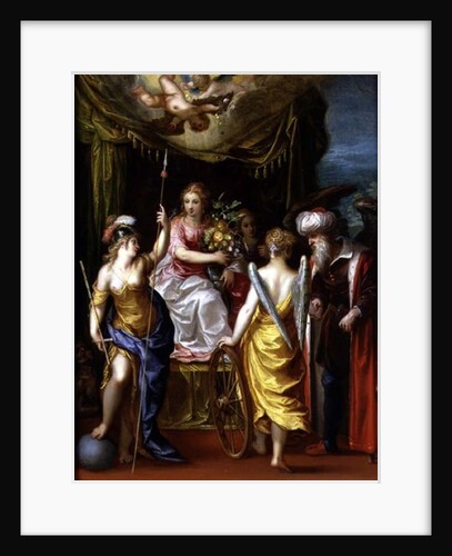 Minerva, Abundance and Fortune by Hendrik van the Elder Balen