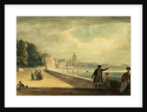 View of the City from the Terrace of Somerset House by Paul Sandby