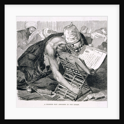A Learned Man Absorbed in the Koran, 19th century by Karl Wilhelm Gentz