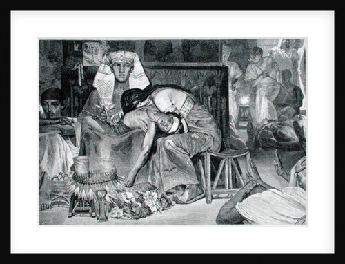The Death of the Firstborn, 19th century by Carl Friedrich Heinrich Werner