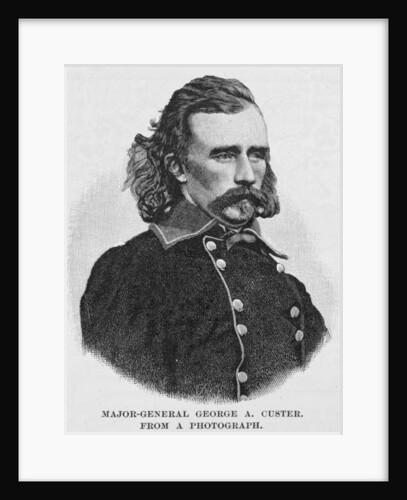 Major General George Armstrong Custer by Alexander Gardner
