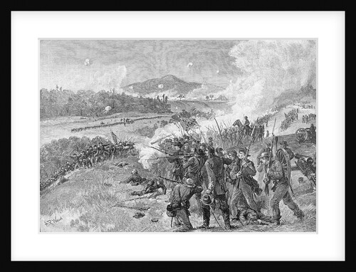 The Battle of Resaca, Georgia, May 14th 1864 by Alfred Rudolph Waud