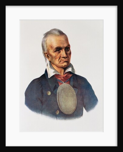 Red Jacket, Seneca War Chief, 1828 by Charles Bird King