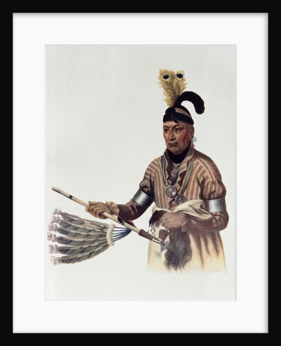 Naw-Kaw or 'Wood', a Winnebago Chief by Charles Bird King
