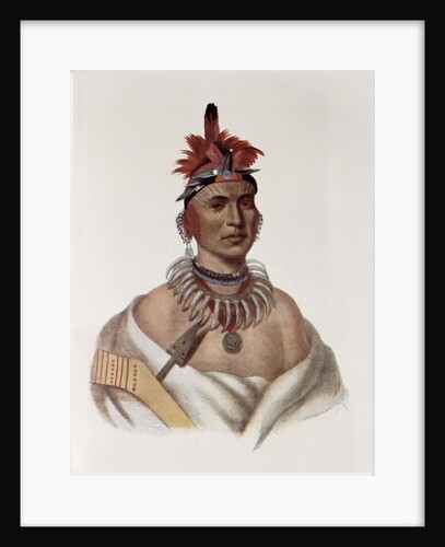 Chon-Ca-Pe or 'Big Kansas', an Oto Chief by Charles Bird King