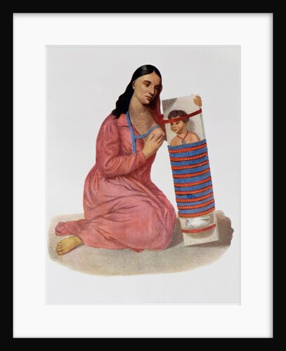 Chippeway Mother and Child, 1826 by James Otto Lewis