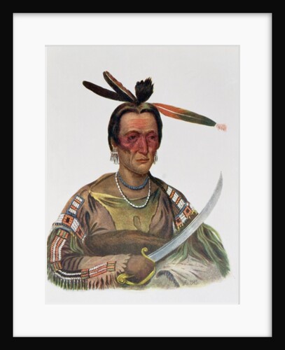 To-Ka-Cou, a Yankton Sioux Chief, 1837 by George Cooke
