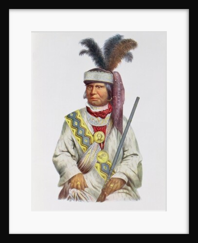 Halpatter-Micco or Billy Bowlegs, a Seminole Chief, c.1825 by Charles Bird King