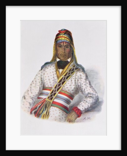 Yoholo-Micco, a Creek Chief, 1825 by Charles Bird King