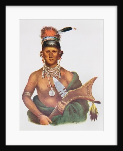 Appanoose, a Sauk Chief, 1837 by George Cooke