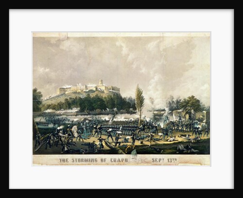 The Storming of Chapultepec, 13th September 1847 by American School