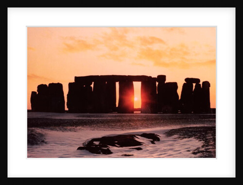 Stonehenge, Winter Solstice by Anonymous