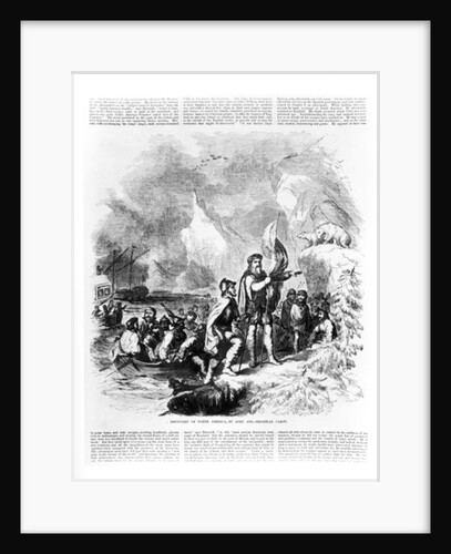 Discovery of America by John and Sebastian Cabot, 1497 by American School