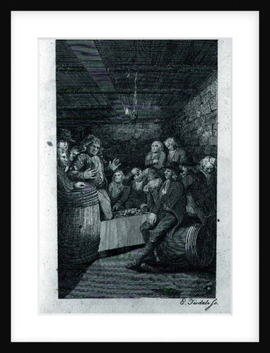 Tory Pandemonium, from John Trumbull's 'M'Fingal' by American School