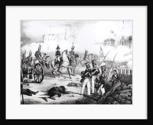 Attack on the City of Mexico, 14th September 1847 by American School
