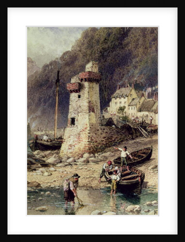 Lynmouth, Devonshire by Myles Birket Foster