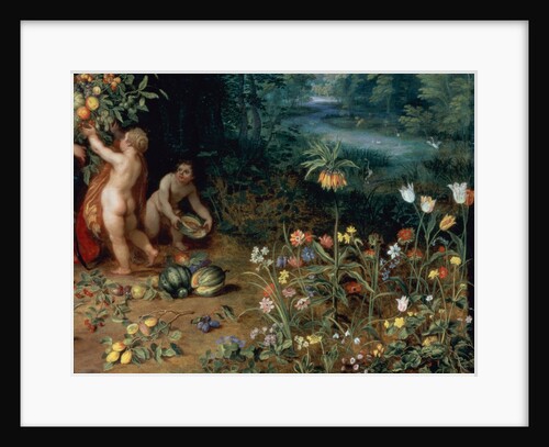 Allegory of Abundance, detail by Jan the Younger Brueghel