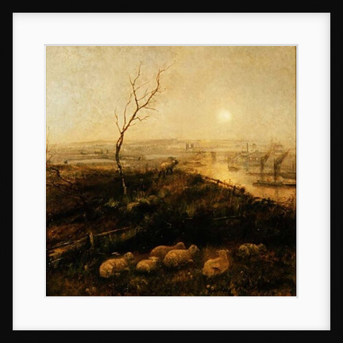 Strayed, a Moonlight Pastoral, 1878 by Cecil Gordon Lawson