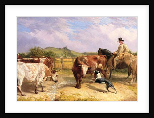 Road to Gloucester Fair by Briton Riviere