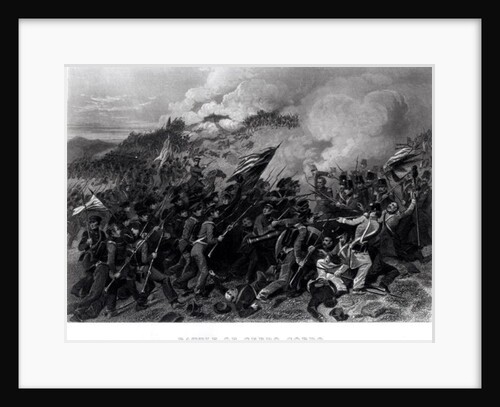 Battle of Cerro Gordo, April 1847 by Alonzo (after) Chappel