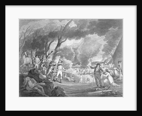 Battle of Lexington, April 19th 1775 by Elkanah Tisdale