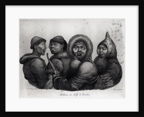 Inhabitants of the Gulf of Kotzebue by Ludwig Choris