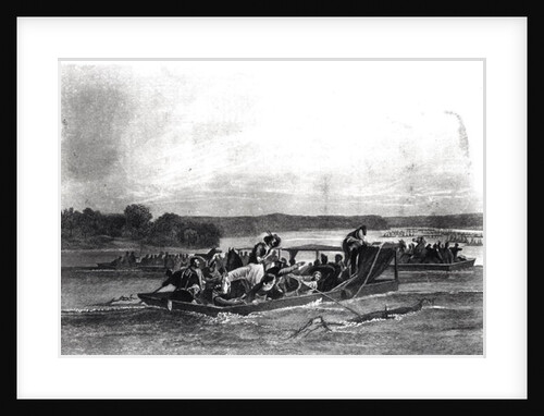 The Discovery of the Mississippi by de Soto, May 21st 1541 by American School