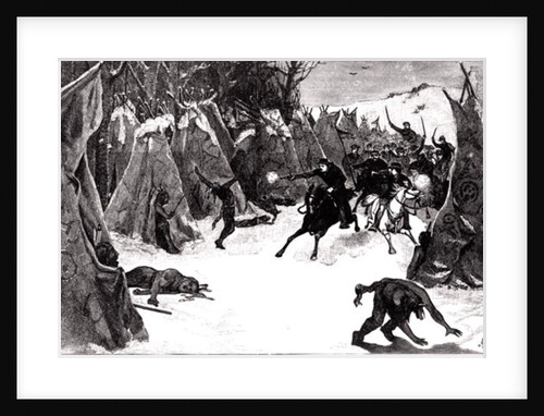 The Battle of the Washita, November 1868 by Alfred Kappes