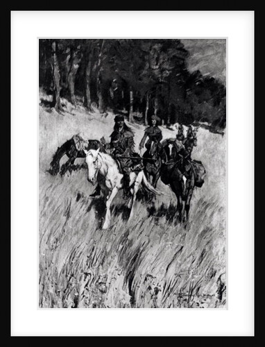 Early Pioneers on the Blue Ridge by Frederic Remington (after)
