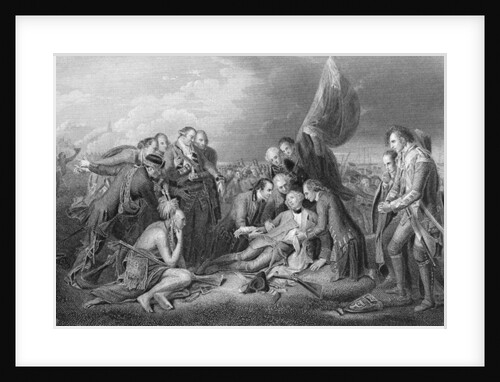 The Death of General Wolfe, 1759 by Benjamin West