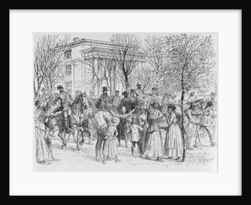 Central part of Taunton, Massachusetts by John Warner (after) Barber