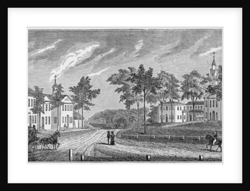 Central part of Greenfield by John Warner Barber