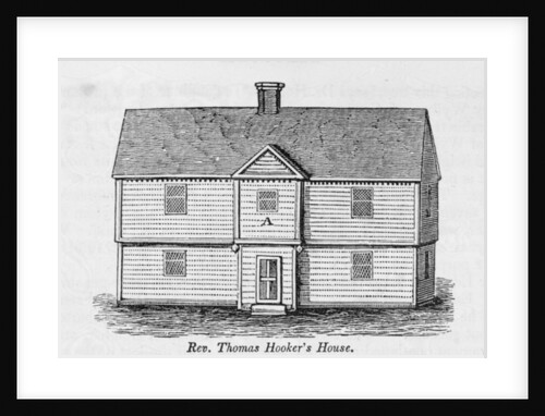 Reverend Thomas Hooker's House by American School