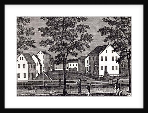 Shaker houses in Enfield by American School