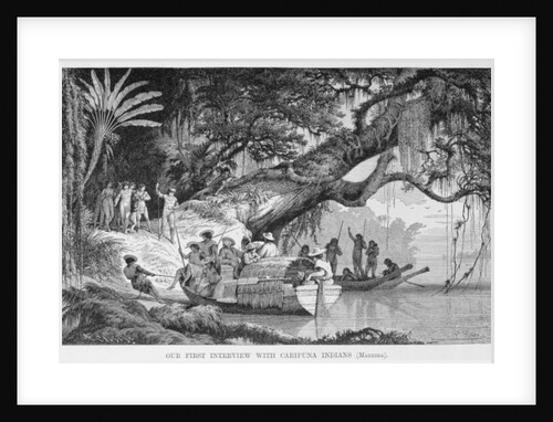 Our First Interview with Caripuna Indians by American School