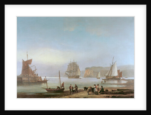 Shipping in an Estuary by Thomas Luny