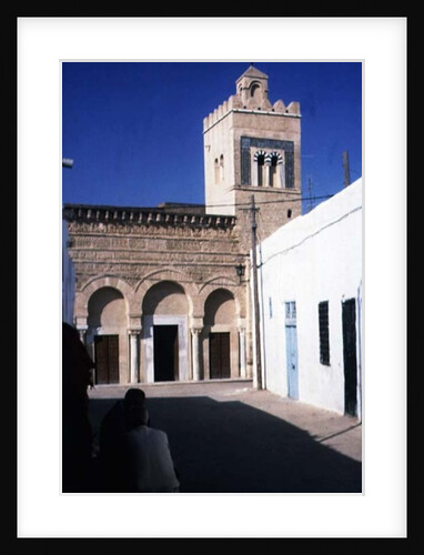The Mosque of the Three Doors, probably Aghlabid, 9th century by Anonymous