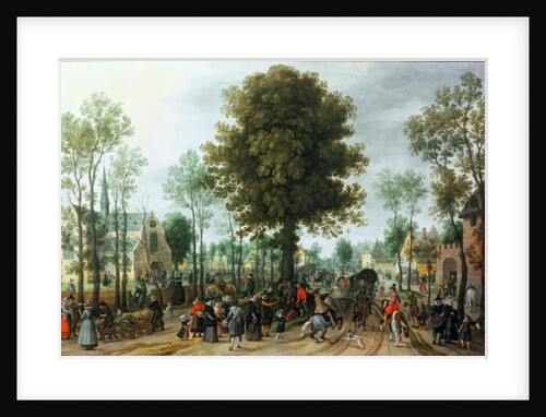 Frederick V and his bride Elizabeth entering Zeeland, May 1613 by Sebastian Vrancx
