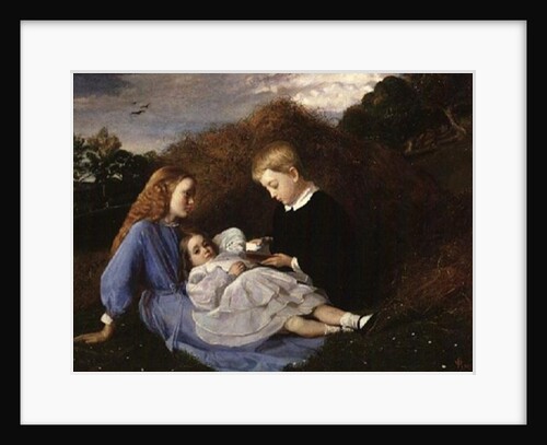 Amy, Dorothea and Hungerford Wren Hoskyns, 1863 by William Blake Richmond