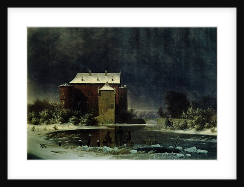 Haunted House in the Snow by George Emil Libert