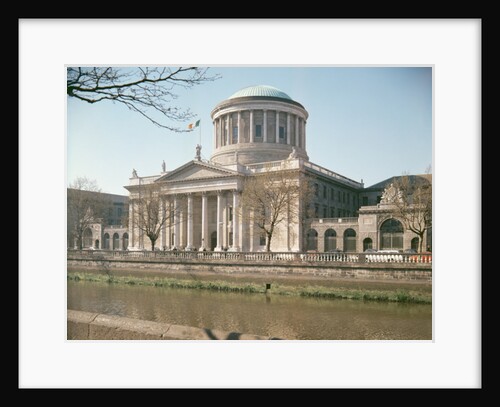 Four Courts, Dublin, seen from the River Liffey, built 1796-1802 by James Gandon