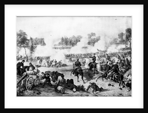 The Battle of the Wilderness, Virginia, May 5th & 6th 1864, pub. by Currier & Ives by American School