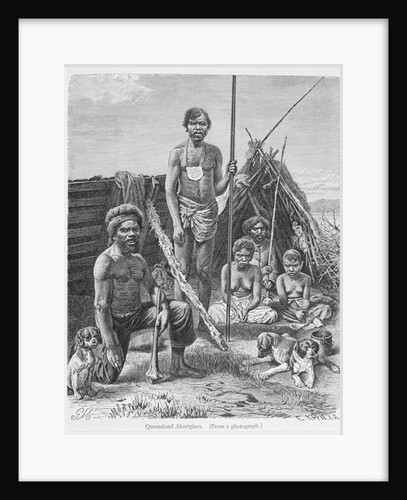 Queensland aborigines by English School