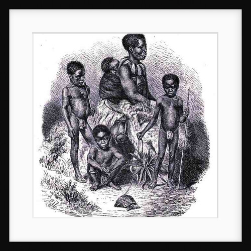 A Zulu family by English School