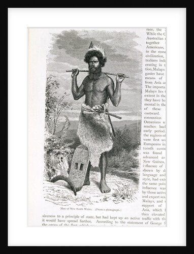 Man of New South Wales by English School